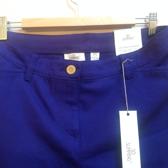 Chico’s So Slimming Purple Getaway Pants - Picture 5 of 6